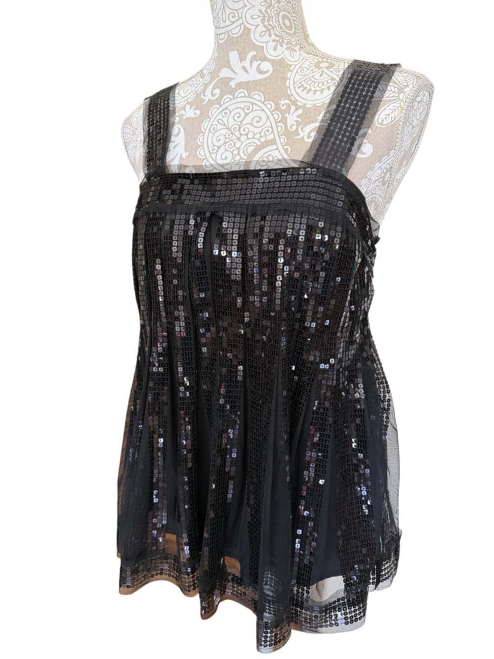 Max Studio sequined top